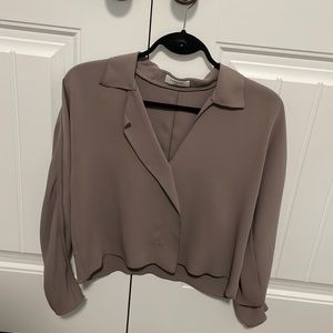 Babaton cropped blouse